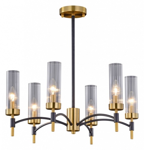 Люстра на штанге ILLUMICO BRASS TUBO IL5177-6PLS-29 BRASS TUBO в Нижнем Новгороде