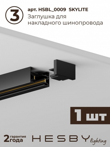 Комплект трековый Hesby Lighting №1 однофазная накладная Skylite HSBL_kompl_S001_NI2B4K в Нижнем Новгороде фото 3