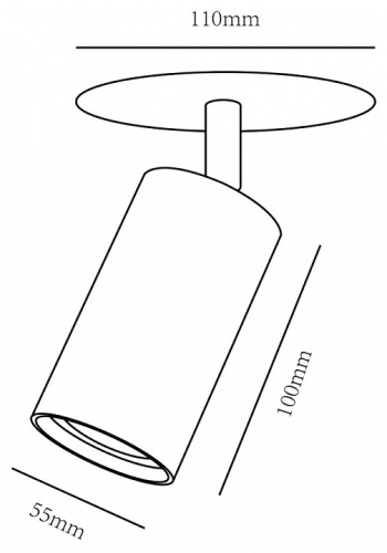 Спот Arte Lamp Cefeo A3214PL-1GY в Нижнем Новгороде фото 4