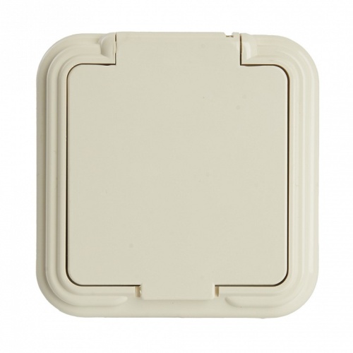 Розетка без заземления с крышкой Stekker Брест 49060 в Нижнем Новгороде фото 2