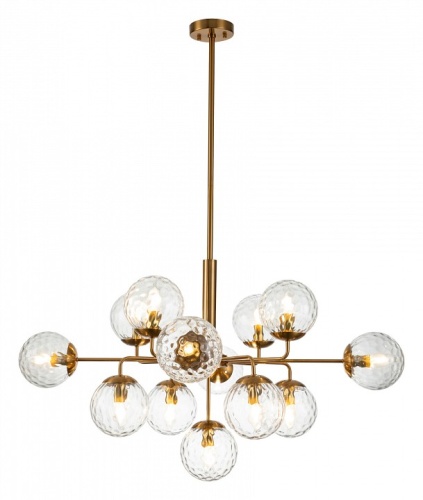 Люстра на штанге Indigo Cocoon 11008/13P Brass в Нижнем Новгороде фото 4