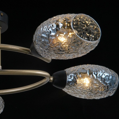 Потолочная люстра ILLUMICO  IL0300-5CSQ-79 BK AB в Нижнем Новгороде фото 2