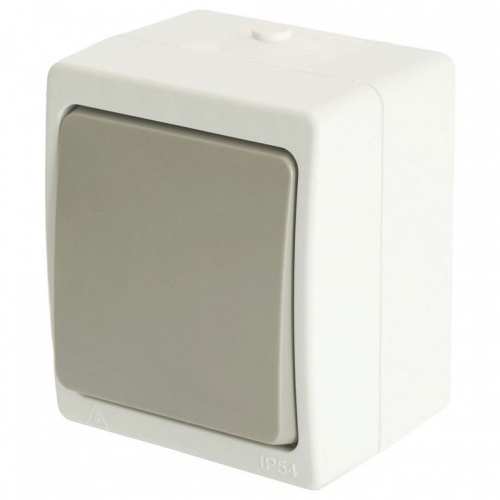 Переключатель одноклавишный без рамки Stekker Велена 49732 в Нижнем Новгороде