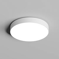 DK2851-WH Накладной светильник TAB 36 Вт, LED LED 3000K/4000K/6500K, IP 20, d212mm, белый, алюминий/акрил в Нижнем Новгороде