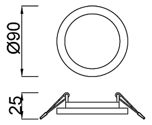 Встраиваемый светильник Mantra Saona C0180 в Нижнем Новгороде фото 2