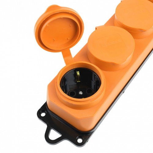 Розетка переносная разборная с заземлением и крышкой Stekker Одри 49404 в Нижнем Новгороде фото 4