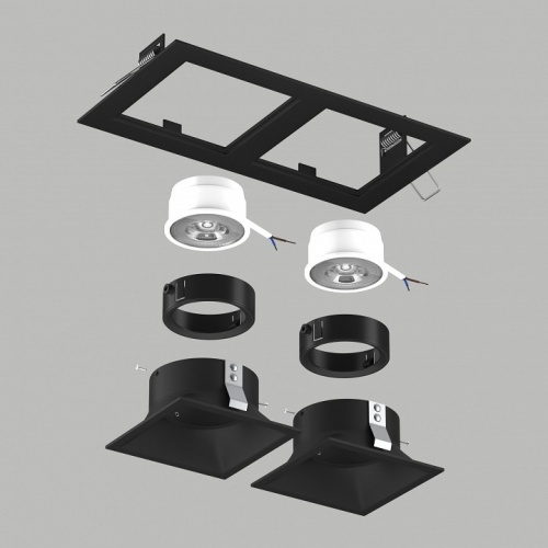 Встраиваемый светильник Lightstar Domino D5270707BMOD в Нижнем Новгороде фото 2