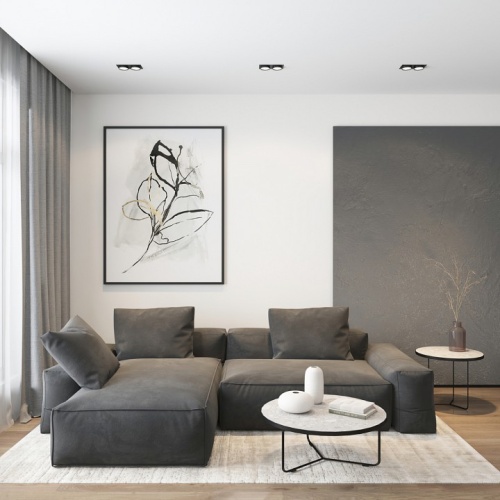 Встраиваемый светильник Denkirs FLAT DK2092-BK в Нижнем Новгороде фото 6