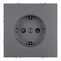 Розетка с заземлением и со шторкой, без рамки Stekker Эмили 50243 в Нижнем Новгороде