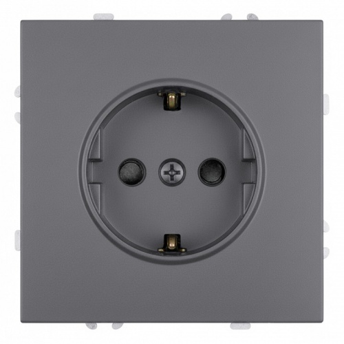 Розетка с заземлением и со шторкой, без рамки Stekker Эмили 50243 в Нижнем Новгороде