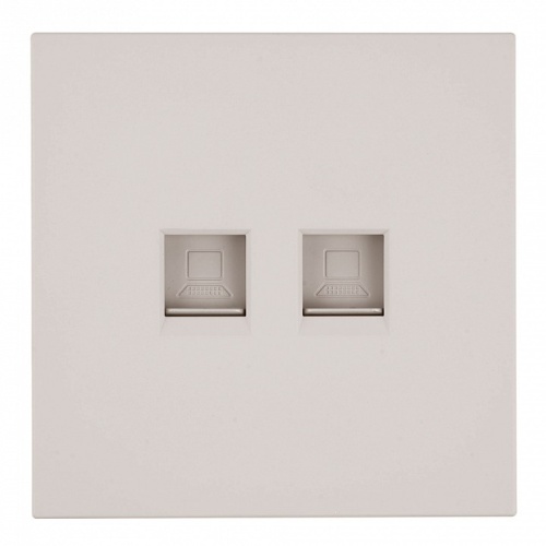 Розетка двойная Ethernet RJ-45 без рамки Stekker Мия 50481 в Нижнем Новгороде