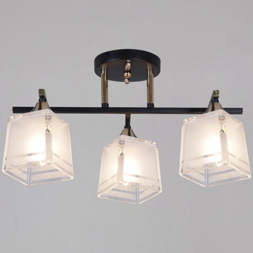 Люстра на штанге  46460-0.3-03 BK+FG в Нижнем Новгороде