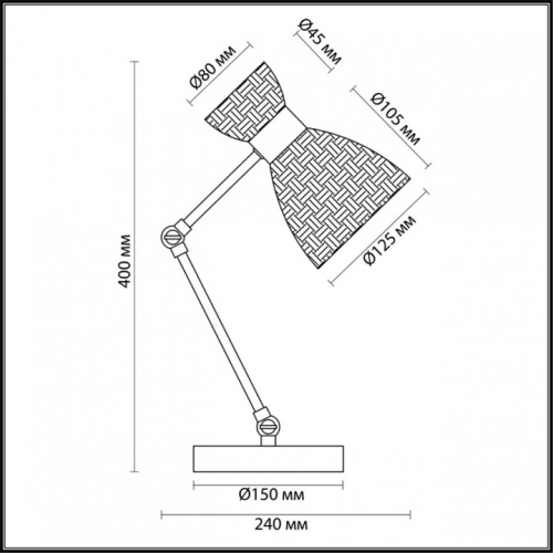 Настольная лампа декоративная Lumion Jackie 3704/1T в Нижнем Новгороде фото 5