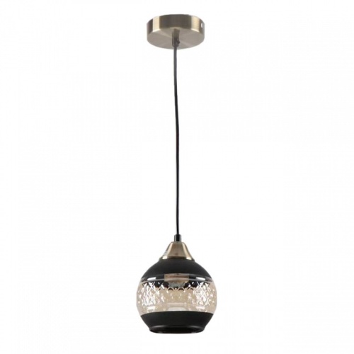 Подвесной светильник Imex MD.51851 MD.51851-1-P-BK+AB в Нижнем Новгороде фото 2