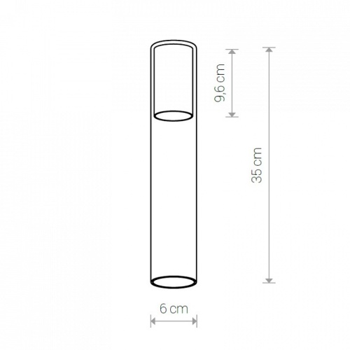 Плафон Nowodvorski Cameleon Cylinder L TR/BS 8540 в Бородино фото 2