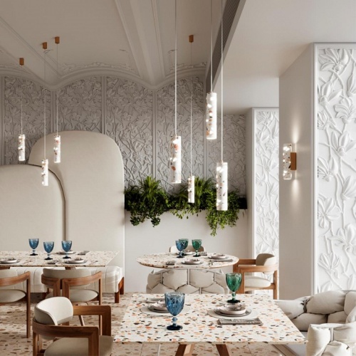 Подвесной светильник Odeon Light Terrazzo 7012/6L в Нижнем Новгороде фото 4