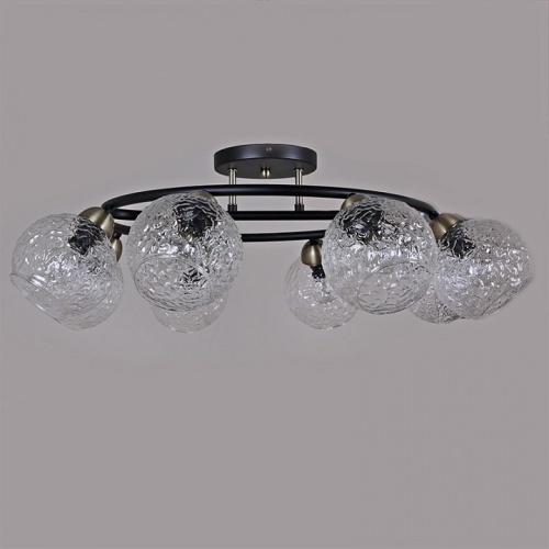 Потолочная люстра ILLUMICO  IL0296-8CSQ-79 BK AB в Нижнем Новгороде