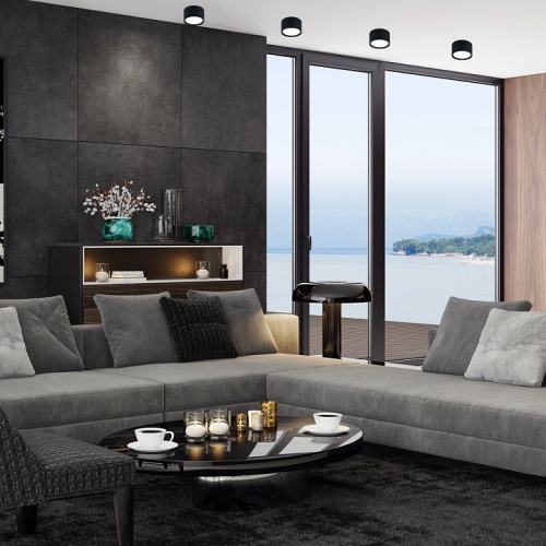 Накладной светильник Escada 20005LED 20005SMU/03LED SBK в Нижнем Новгороде фото 2