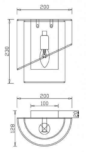 Накладной светильник Freya Earth FR5171WL-01BS в Белово фото 3