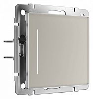 Выключатель одноклавишный с подсветкой без рамки Werkel дымчатый W4512014 в Нижнем Новгороде