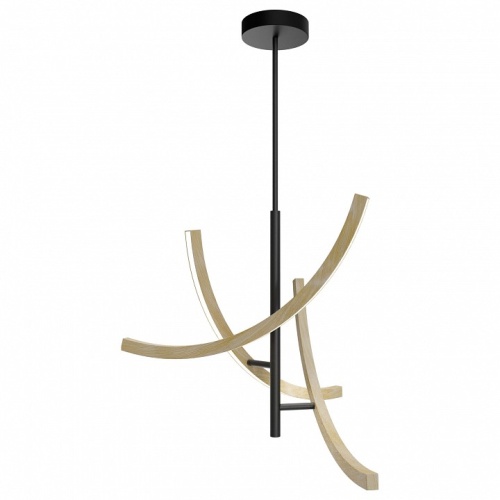 Люстра на штанге Maytoni Wabi MOD428PL-L27BK в Нижнем Новгороде