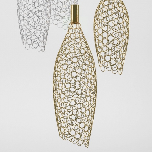 Подвесной светильник Eurosvet Ruche 90352/6 золото/хром в Нижнем Новгороде фото 2