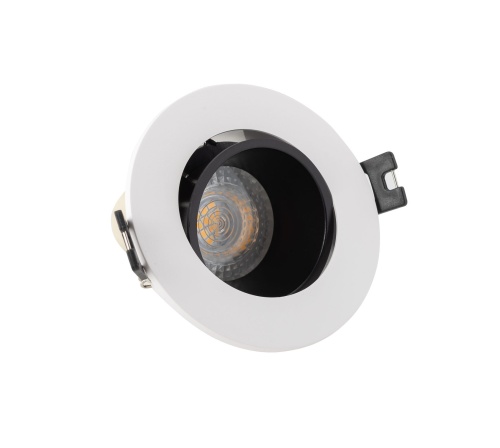 DK3020-WB Встраиваемый светильник, IP 20, 10 Вт, GU5.3, LED, белый/черный, пластик в Липецке фото 7