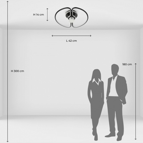 Накладной светильник DeMarkt Толедо 312012601 в Нижнем Новгороде фото 3