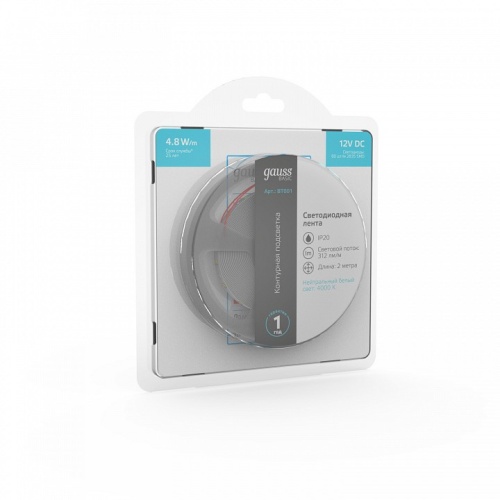 Лента светодиодная Gauss Basic BT001 в Нижнем Новгороде фото 5