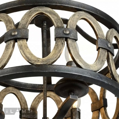 Подвесной светильник iLamp Organic Loft192-3 в Нижнем Новгороде фото 2