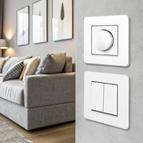 Выключатель двухклавишный Arte Milano SET16-1 SET16-1-30-2 white в Нижнем Новгороде фото 2