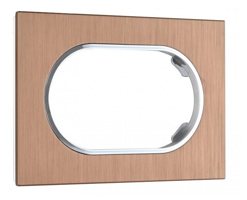 Рамка для двойной розетки Arte Milano am-502.11 502.11-double.brown в Нижнем Новгороде