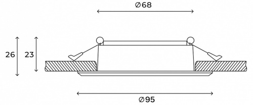 Встраиваемый светильник Hesby Lighting Helsingborg HSBL_0204 в Нижнем Новгороде фото 7