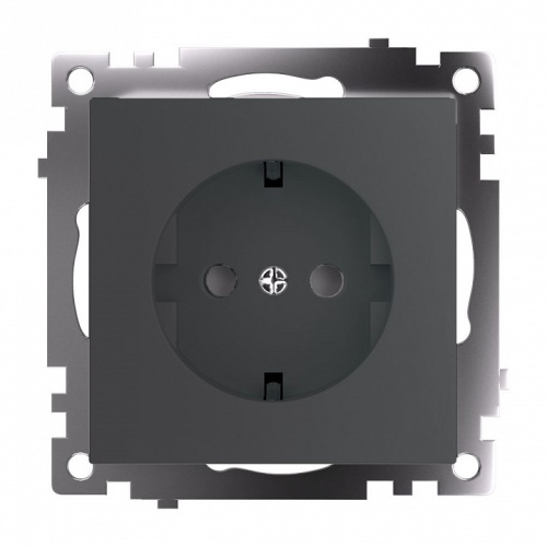 Розетка с заземлением и со шторкой, без рамки Stekker Катрин 49423 в Нижнем Новгороде фото 2