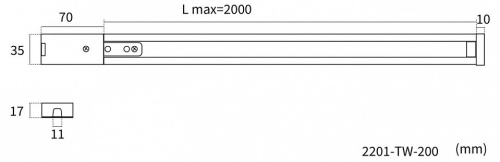 Трек накладной Favourite Practica 2201-TW-200 в Нижнем Новгороде фото 2