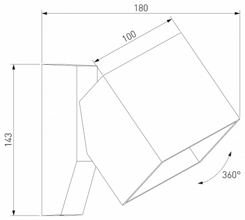 Светильник на штанге Elektrostandard Fjord 35195/W в Нижнем Новгороде фото 2