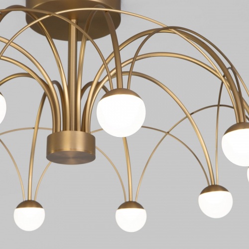 Люстра на штанге Eurosvet Ragno 90031/10 LED золото в Нижнем Новгороде фото 3