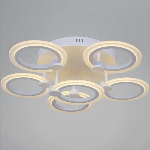 Потолочная люстра 09501-0.3-5+1 WH в Нижнем Новгороде фото 6