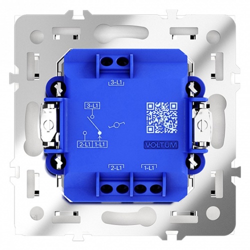 Выключатель проходной одноклавишный без рамки Voltum S70 VLS010302 в Нижнем Новгороде фото 5