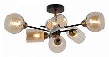 Люстра на штанге ILLUMICO  IL8243-6COU-79 BK GD в Нижнем Новгороде