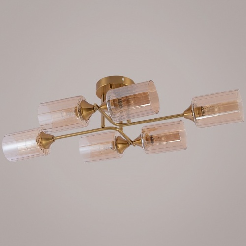 Люстра на штанге  19610-0.3-06 COPPER в Нижнем Новгороде фото 3