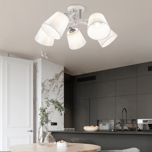 Потолочная люстра Arte Milano Napoli-0806 330806/5 WT+CR в Нижнем Новгороде фото 3