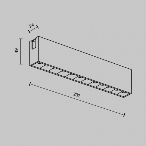 Накладной светильник Maytoni Points TR150-1-12W3K-M-B в Ермолино фото 8