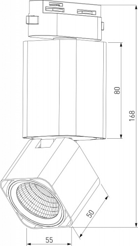 Светильник на штанге Elektrostandard Cubus a062876 в Нижнем Новгороде фото 2