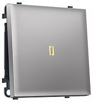 Выключатель самовозвратный одноклавишный с подсветкой, без рамки Ambrella Volt MS MS502050 в Нижнем Новгороде
