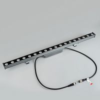 Линейный прожектор AR-LINE-760-18W Warm3000 (GR, 30 deg, 230V) (Arlight, IP65 Металл, 3 года) в Звенигороде