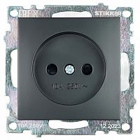 Розетка без заземления и со шторкой, без рамки Stekker Катрин 39609 в Нижнем Новгороде