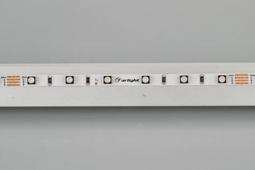 Лента MINI-60-24V RGB 5mm (3535, 5m, LUX) (Arlight, 6 Вт/м, IP20) в Миллерово фото 4