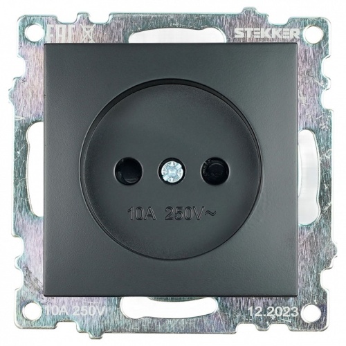 Розетка без заземления и со шторкой, без рамки Stekker Катрин 39609 в Нижнем Новгороде