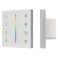 Панель Sens SMART-P22-RGBW White (12-24V, 4x3A, 2.4G) (Arlight, IP20 Пластик, 5 лет) в Котельниче